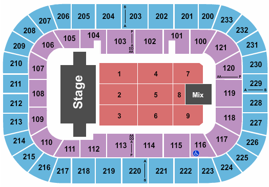 Bon Secours Wellness Arena Trans-Siberian Orchestra Seating Chart